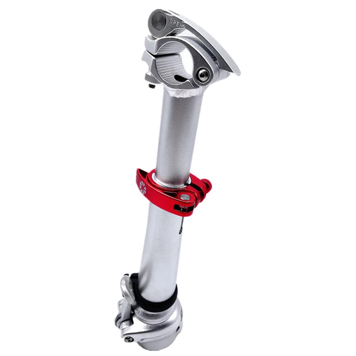 XFDE Folding Bike Seatpost Calmp for DAHON FNHON Quick Release Folding Bicycle Seatpost Clamp Red