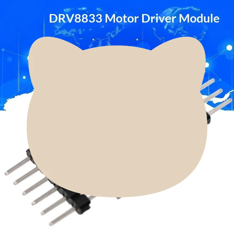 1/5PCS DRV8833 DC Motor Driver Module 2 Channel 1.5A 3V To 10V For Robot Smart Car Stepper Motor Supply For Workshop Use