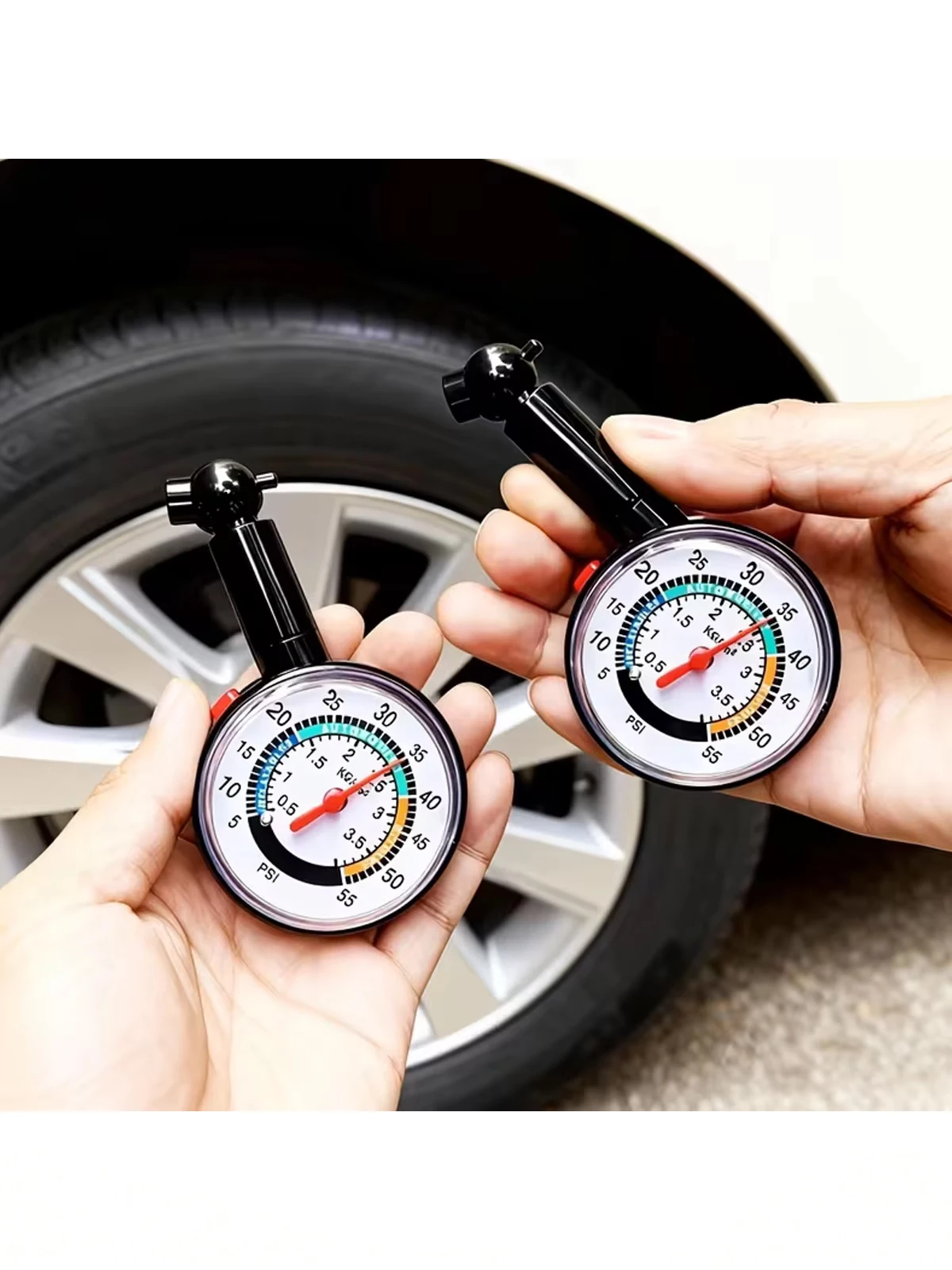 1Pc Tire Pressure Gauge Car Tire Pressure Meter Car Tire Pressure Watch High Precision Tire Pressure Monitor