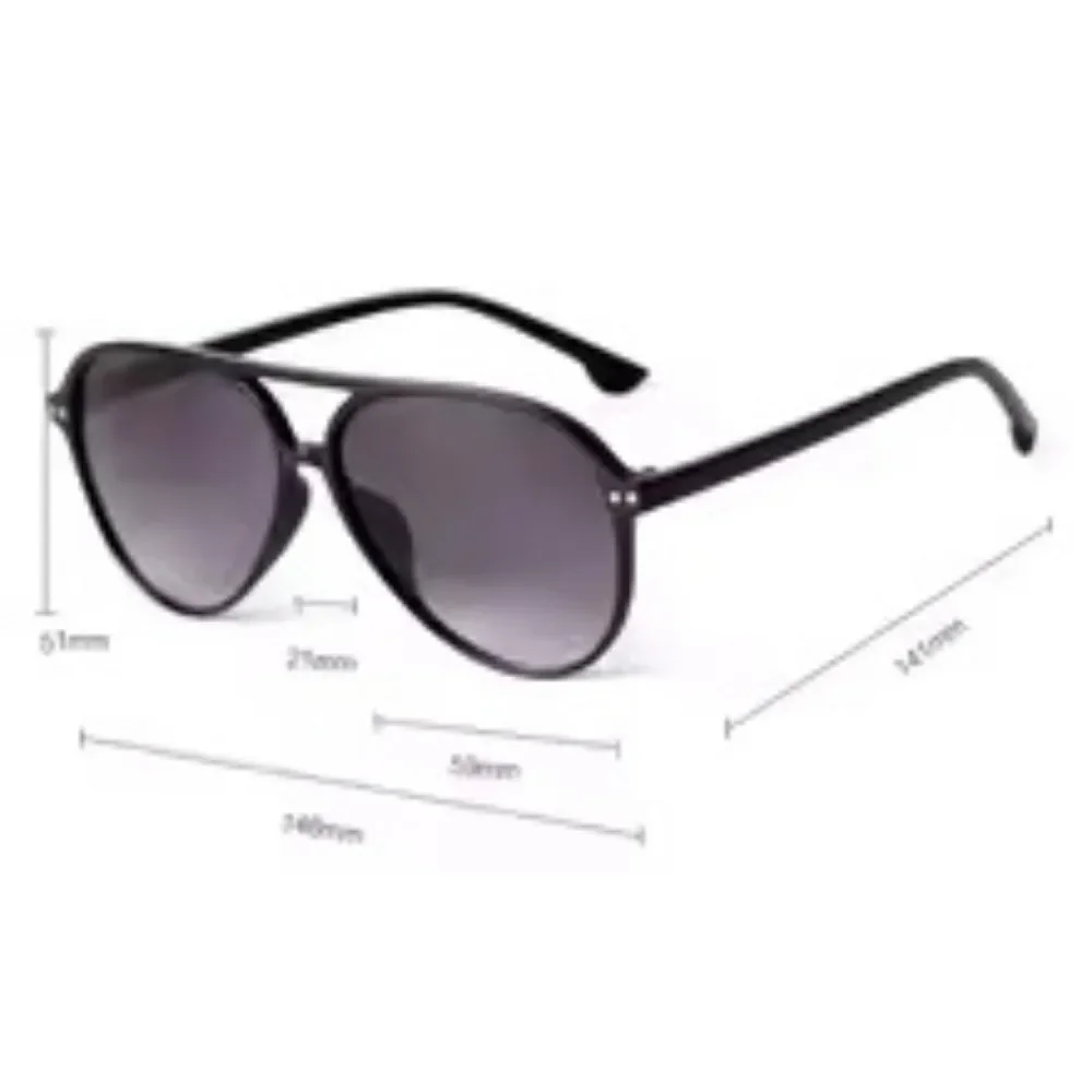 12 Pairs of New Double-bridge Fashion Sunglasses, High-end Multifunctional UV-blocking Sunglasses, Unisex Sunglasses, Recommended Gifts