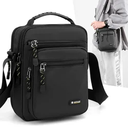 Malas de ombro multifunções masculinas, sacos mensageiro de viagem masculinos, bolsa tiracolo casual, bolsas pequenas, novas, 2022