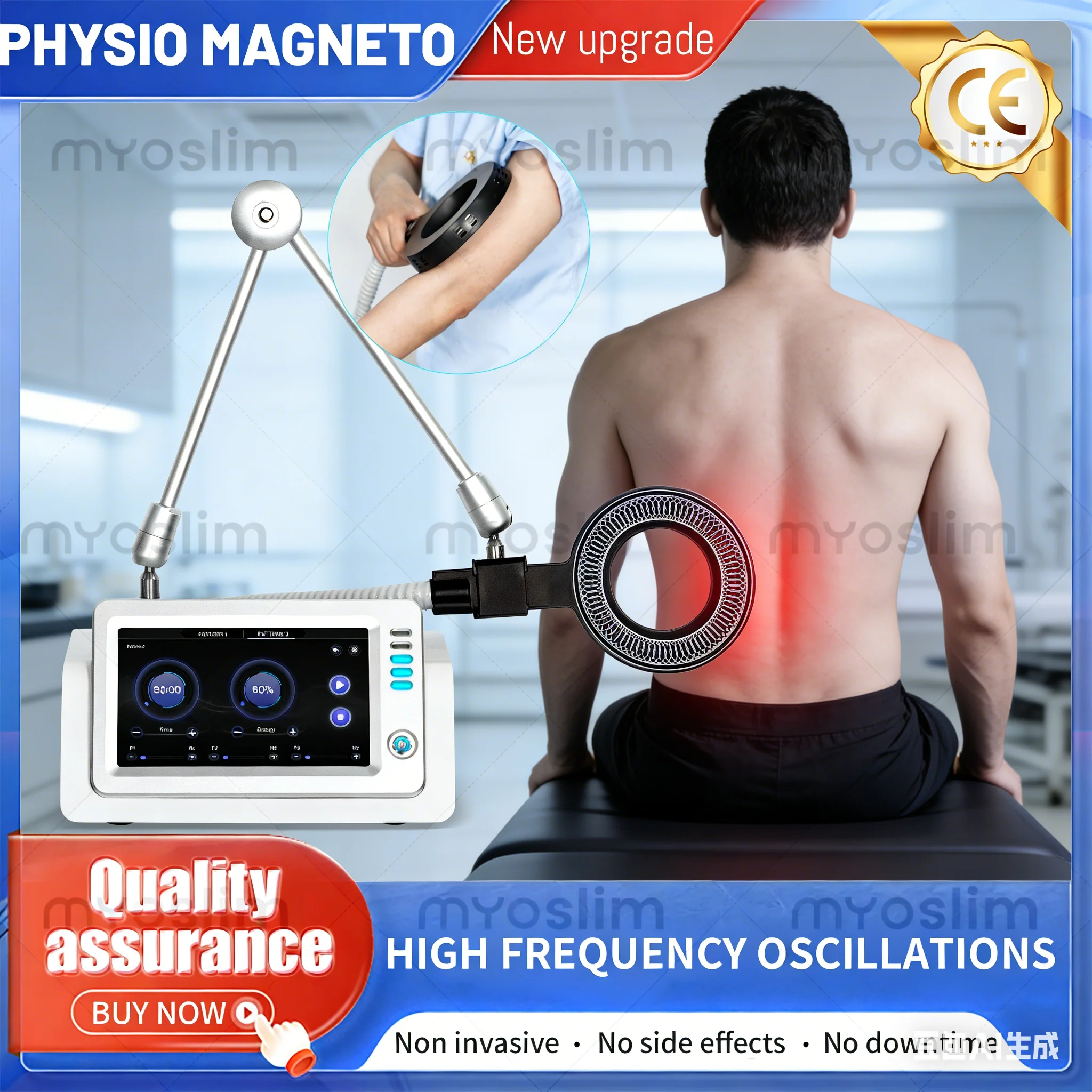 

Emtt Physio Магнитотерапия Самая популярная магнитотерапия Облегчение боли PEMF Спортивная терапия травм Магнитотерапия Физиотерапевтическое устройство