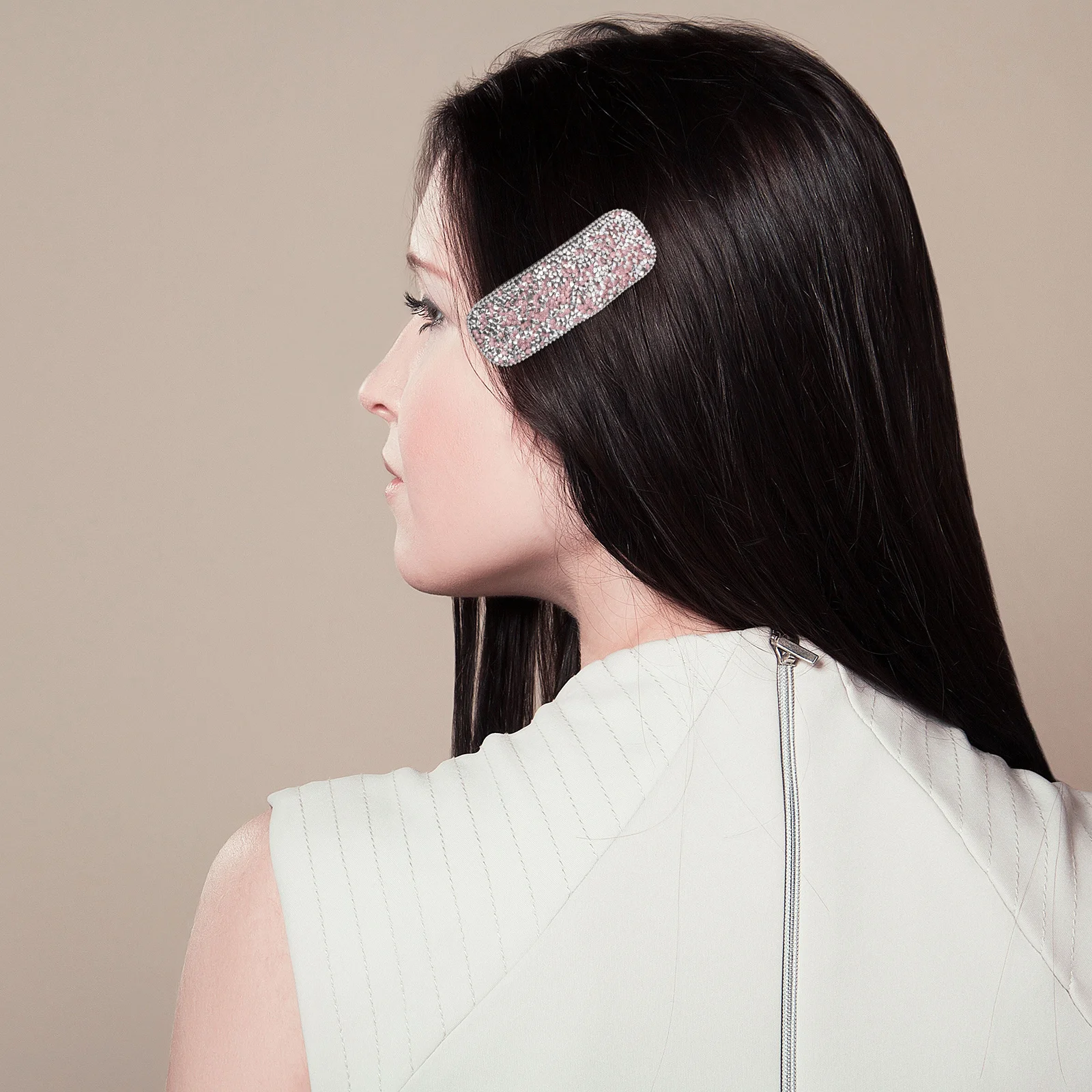 

5 шт., стильные заколки со стразами для женщин и девочек, необычные аксессуары для волос для косичек, хвост, прическа