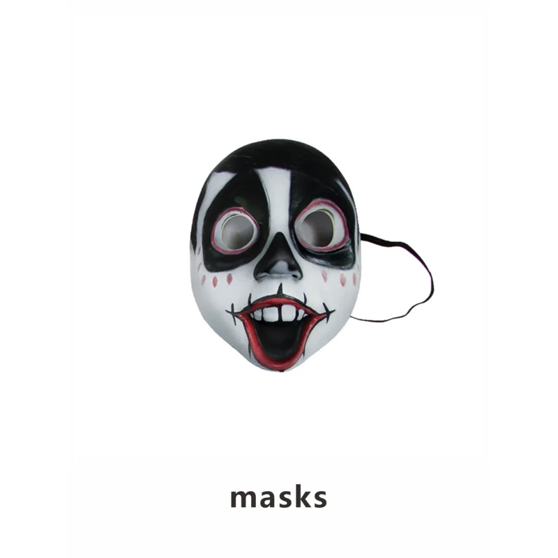 أقنعة كوكو للأولاد والبنات المراهقات للهالوين ماردي غرا يوم الموتى
