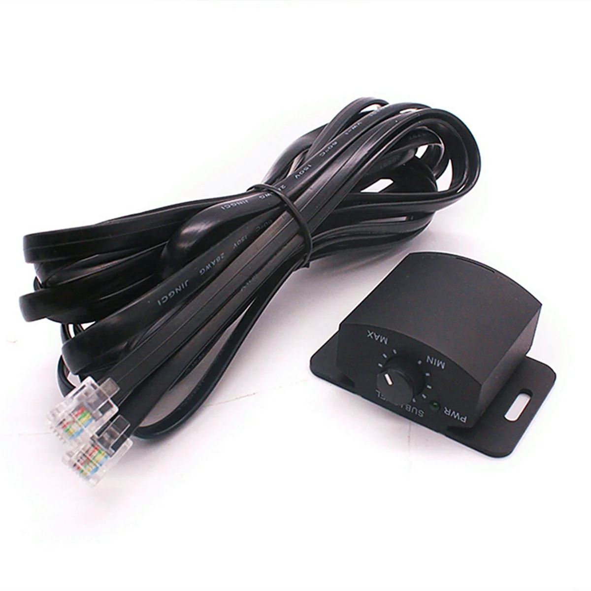 B24B Amplifier Replacement Bass Knob Control Remote 6Pin Subwoofer Remote Volumes Adjustment Control Knob for Speakers