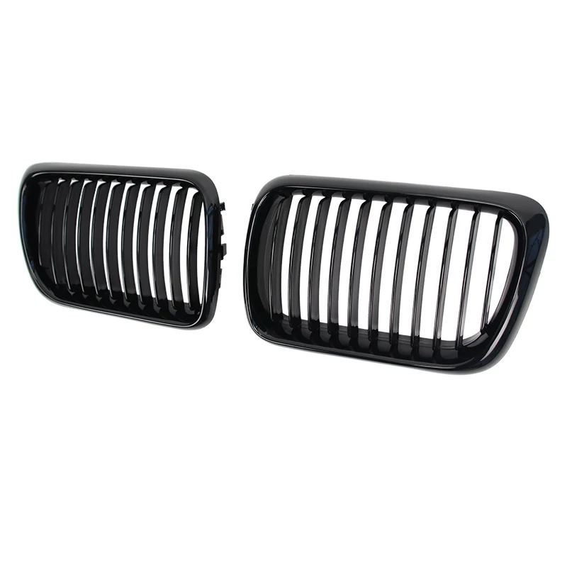 

Gloss Black Single Slat Grille for BMW E36 3 Series 1996-1999 ABS Front Bumper Manufacturer Design Front Grill