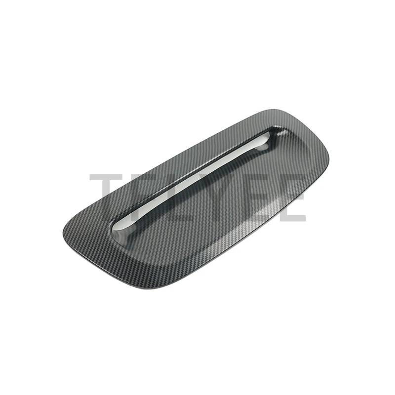 Glossy Black Front Engine Bonnets Hood Vent Scoop Air Outlet Cover Trim Frame For Mini Cooper S JCW R56 R55 R57 R58 R59