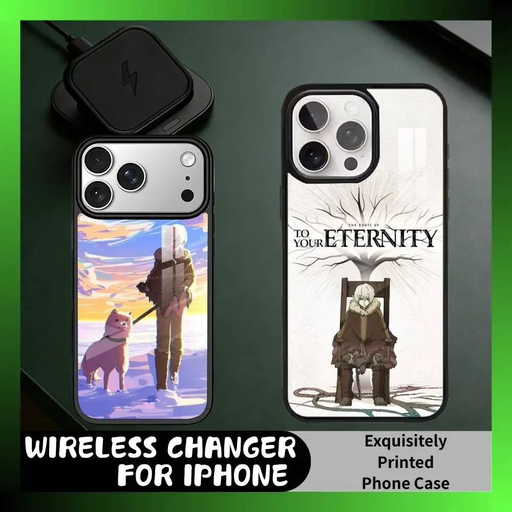 F-Fushi To Your Eternity Season3 Phone Case For iPhone17,16,15,14,13 Plus,Pro Max Magnetic For Magsafe Wireless Charging