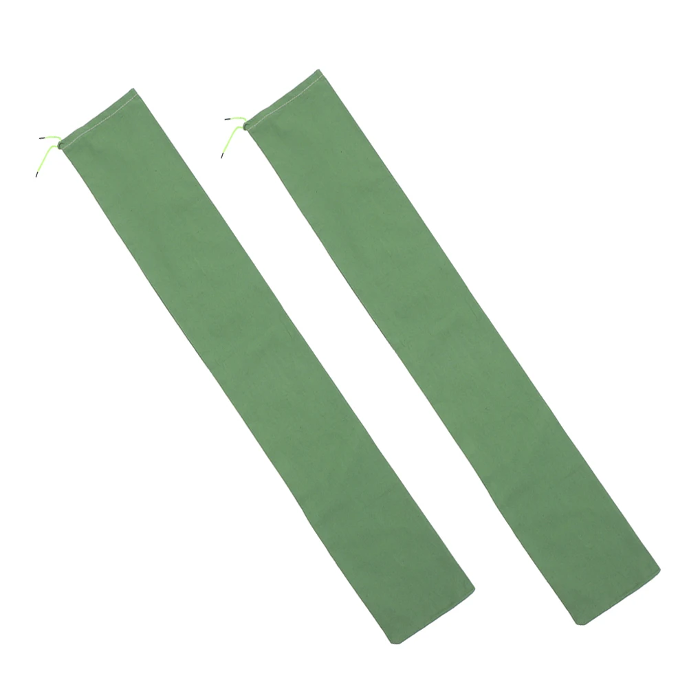 2 Stück FloodControlSandbags WiederverwendbarAbsorbentCanvas LongDesign EmptyBarrier Wasserdichter HomeProtection SafetyCone