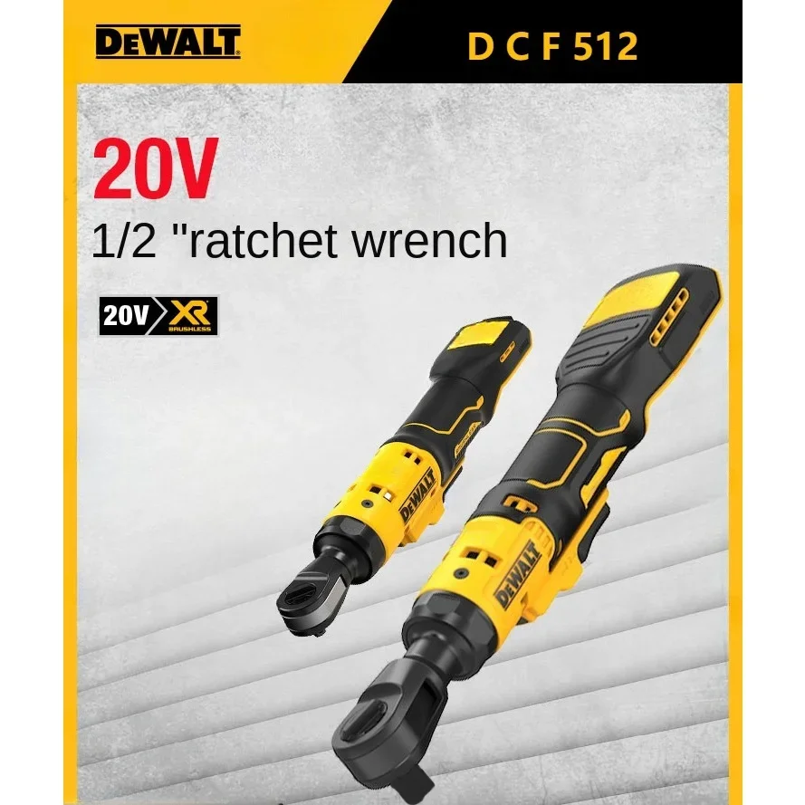 DeWalt DCF512 20V Brushless Lithium Electric Ratchet Right Angle Wrench Car Repair Compact Impact Electric Wrench