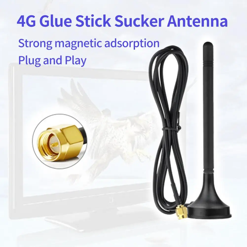 TV Antenna Wide Range 360 Degree Signal Reception Suction Up GSM/3G/4G/WIFI Digital Box High Gain Indoor Antenna TV Accessories