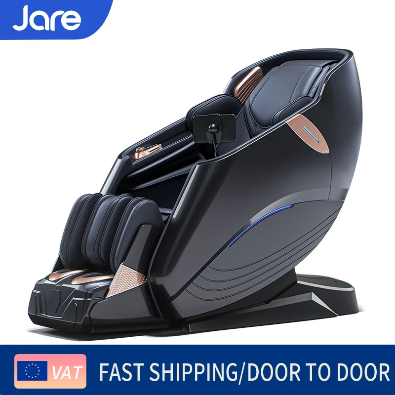 Jare H9 2024 New upgraded luxury massage movement full body airbag wrapped zero gravity 4D smart full body massage chair