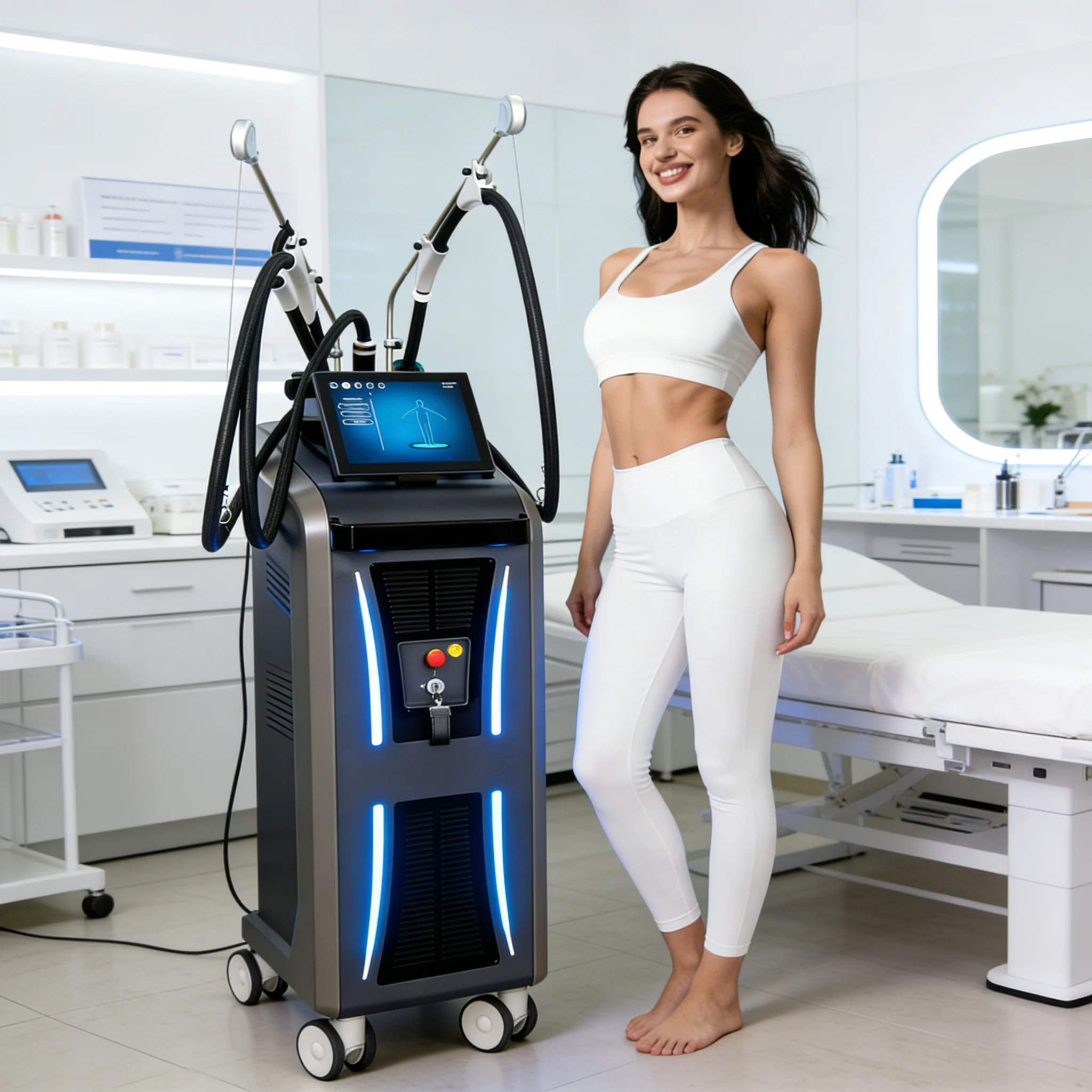 

Новый аппарат для коррекции фигуры методом холодовой волны: целенаправленное уменьшение жира, подтяжка и лифтинг кожи