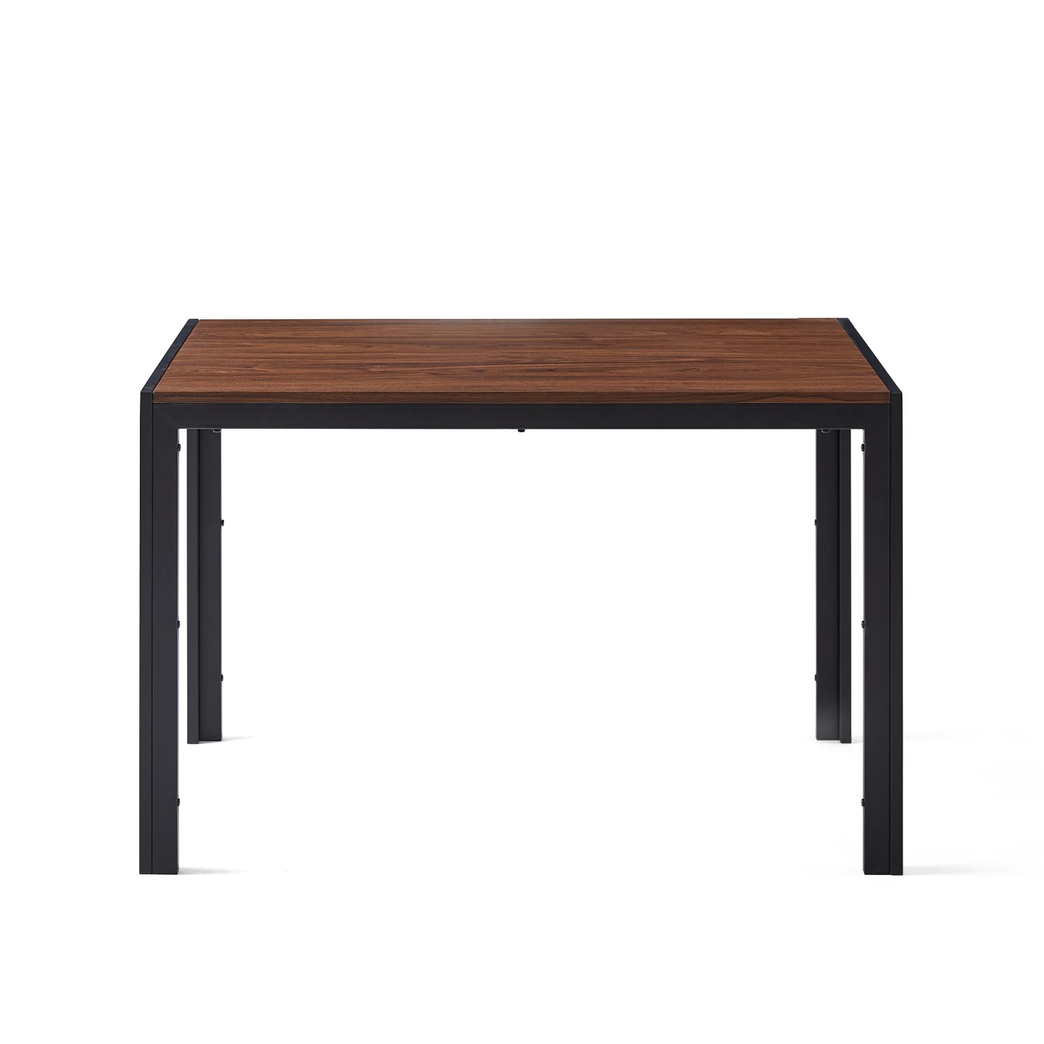 

Creative Design Veneered MDF Wood Structure Rectangular Walnut Dining Table