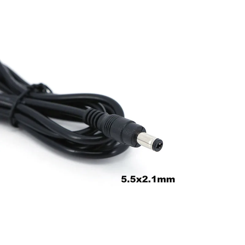 Cable Power Charger Adapter 1.5m DC Jack Tip plug Connector Cord Cable Laptop Notebook Power Supply 5.5x2.1mm w28