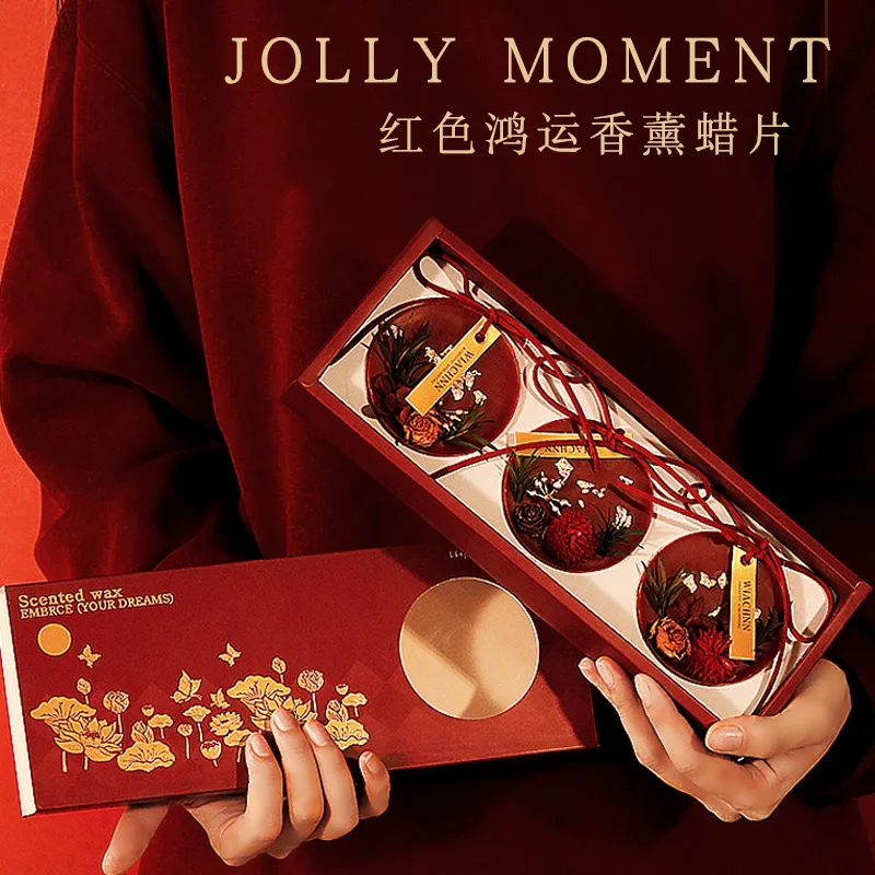 

MatarilePlant essential oil fragrance tablets good luck fragrance pendant wardrobe fragrance diffuser pendant wedding decoration