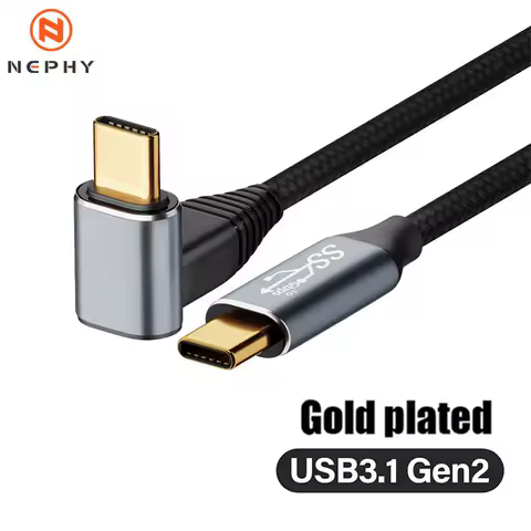 USB C to USB Type C 3.1 Gen2 10Gbps 4K@60Hz Cable High speed PD100W 5A Fast Charging Cable For MacBook Pro Steam Deck Samsung