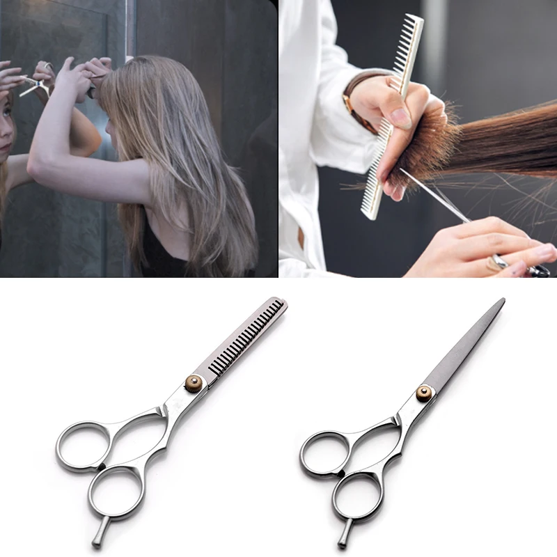 Women Men Professional Hairdressing Scissors 5.5/6 Inch Hair Cutting Thinning Scissors Barber Accesories Hair Clipper Tools New