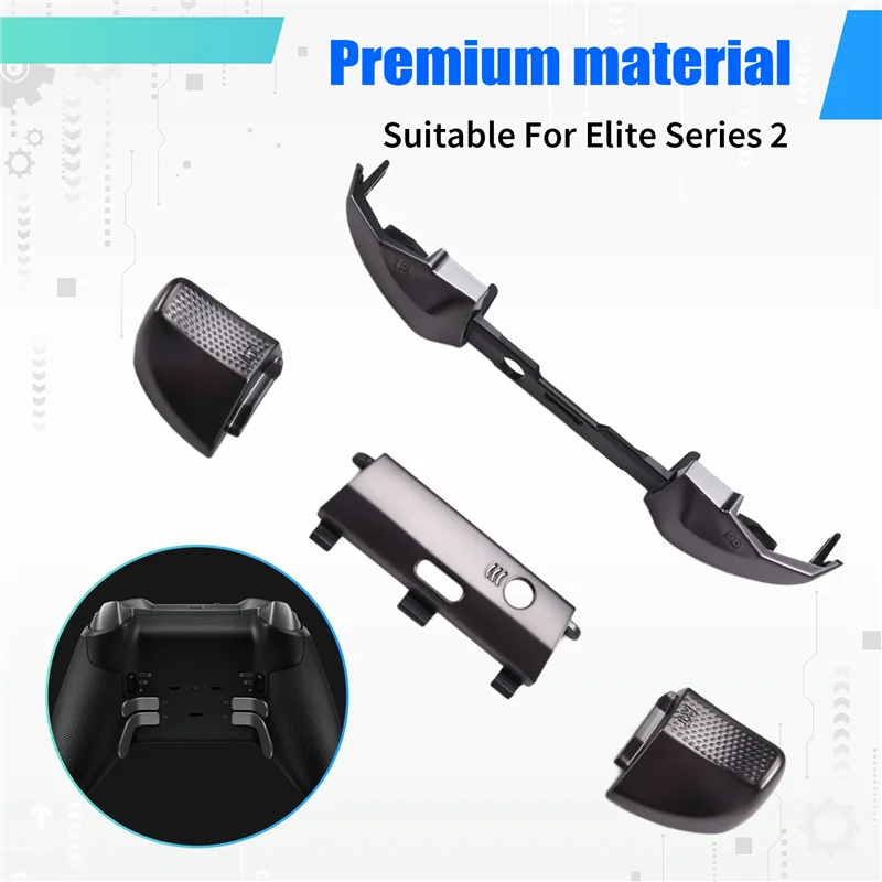 【البيع الساخن】بديل لوحدة التحكم Elite Series 2 RB LB Bumper RT LT جزء إصلاح أزرار الزناد