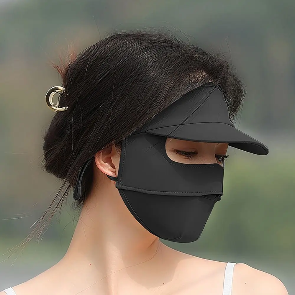 Quick Drying Sunscreen Mask Breathable UV Proof 3D Face Cover Scarf Sun Protection Ear Hanging Cycling Face Mask Outdoor