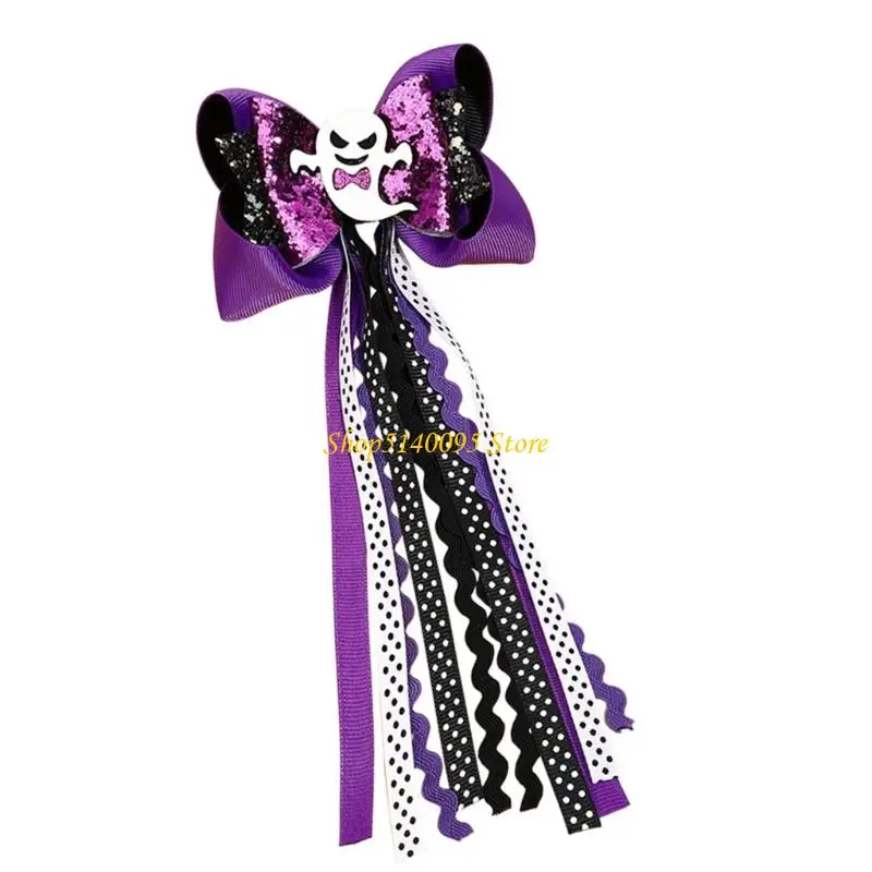Dxae Big Ribbon Bows Hair Clips Long Tail Hair Bronettes Mooie haaraccessoires