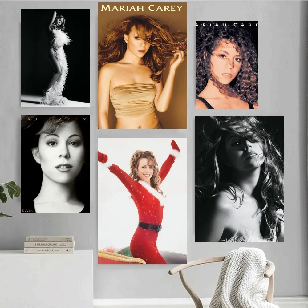 Singer Mariah Carey Poster Home Office Wall Bedroom Living Room Kitchen Decoration Painting