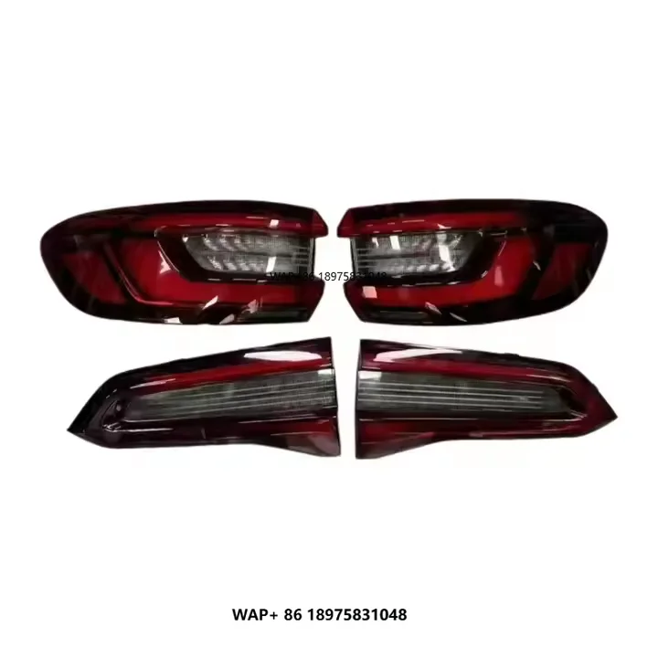 

For B-MW X5 G05 2020-2023 LED Tail Light Assembly Plug Play Car Accessories with New Red Lens