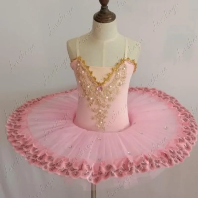 

Детское платье-пачка для выступлений, танцевальное платье «Маленький лебедь», юбка-пачка на подтяжках для девочек