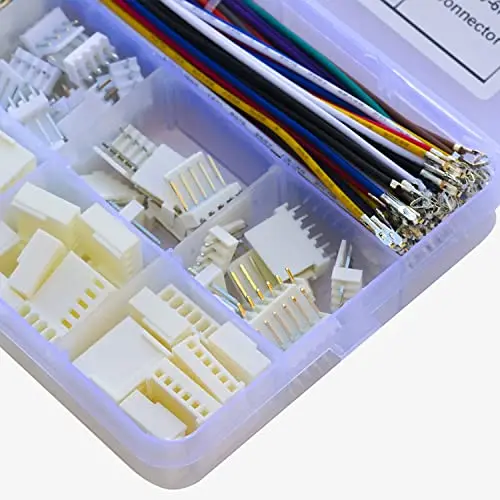 Mx2.54 2.54Mm Kabel Connector Kit, Kf2510 Molex Kk 254 2.5Mm Pitch 2/3/4/5/6 Pin Connector Met 22awg Kabels (SH-MX2.54-2510)