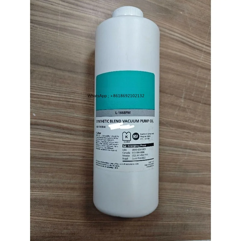 ASP Low Temperature Plasma Sterilizer Maintenance Vacuum Pump Oil 100NX/100S/NX