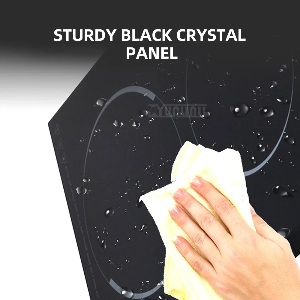 yj-o2-commercial-induction-cooker-dual-head-electric-ceramic-furnace-touch-knob-embedded-professional-kitchen-equipment