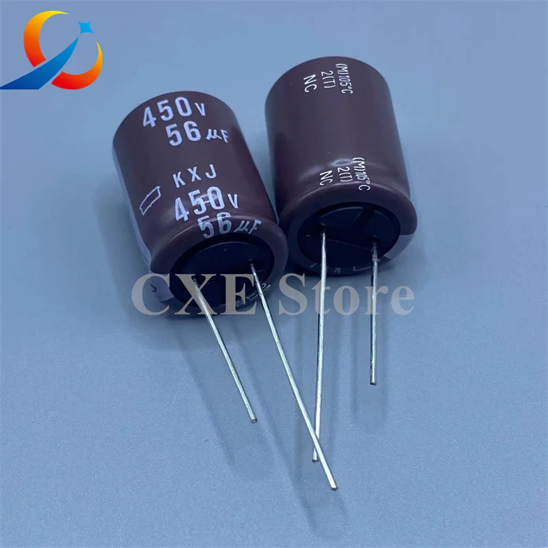 5PCS KXJ 450V56UF Volume 18X25MM NCC Electrolytic Capacitors EKXJ451ELL560MM25S 56UF 450V NEW