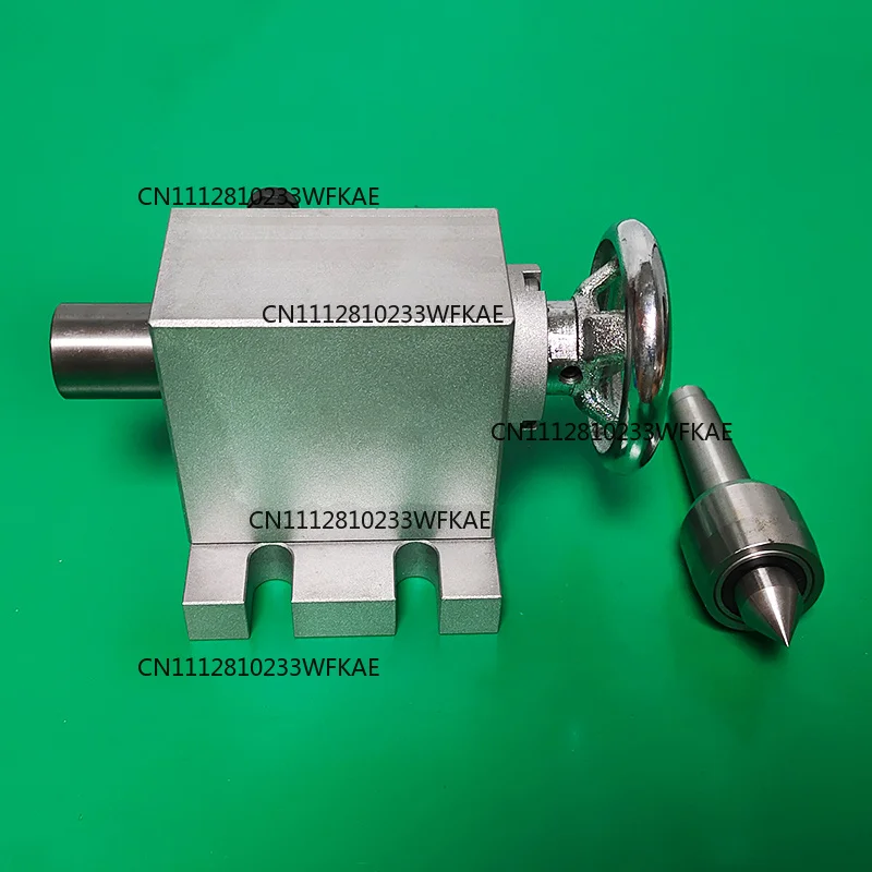 MT2 Tailstock 65mm Center Height Use for 80mm Chuck 4th Axis CNC Router Engraving Machine Drilling and Milling Tools Kit