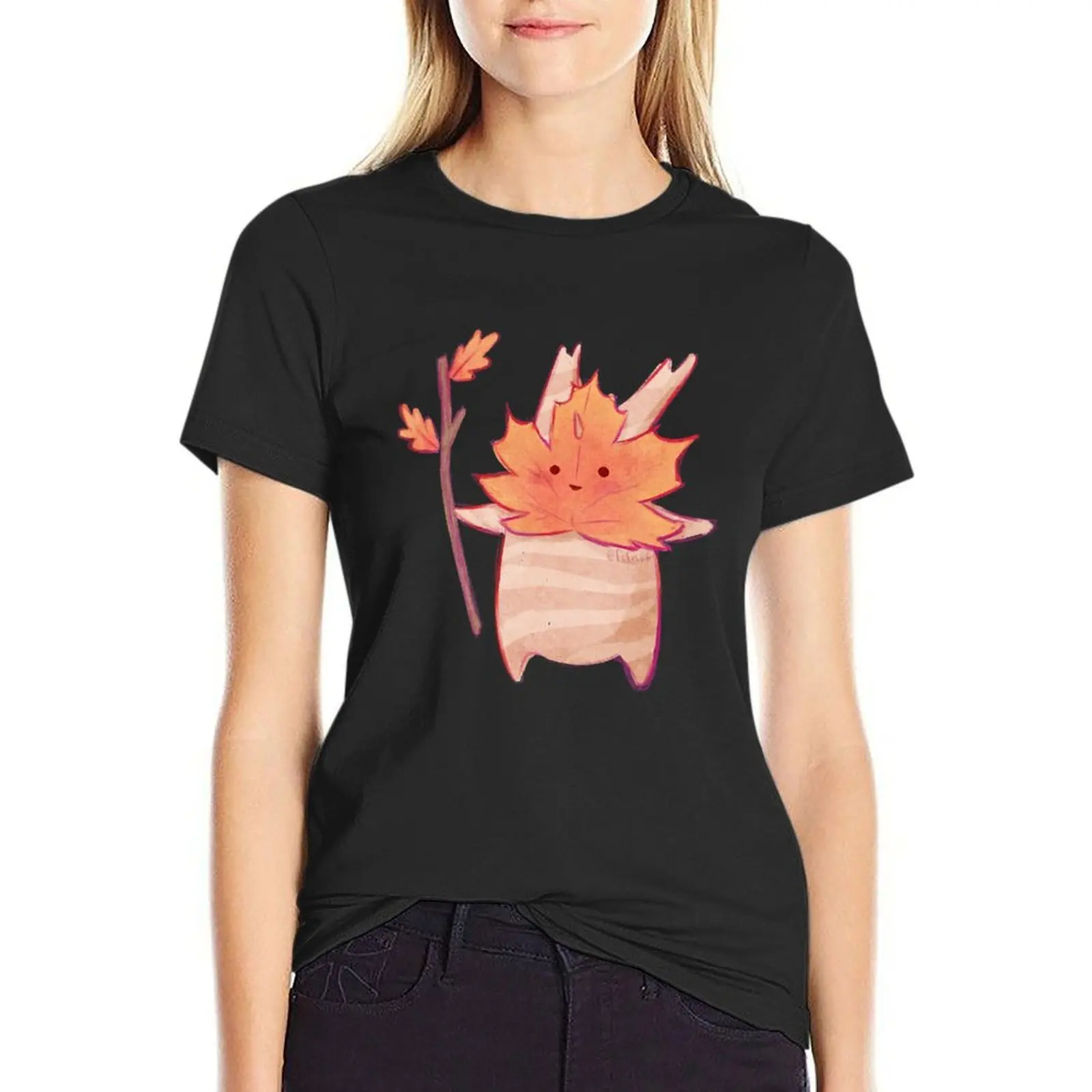 Fall Korok T-Shirt customs design your own animal print shirt for girls workout shirts for Women