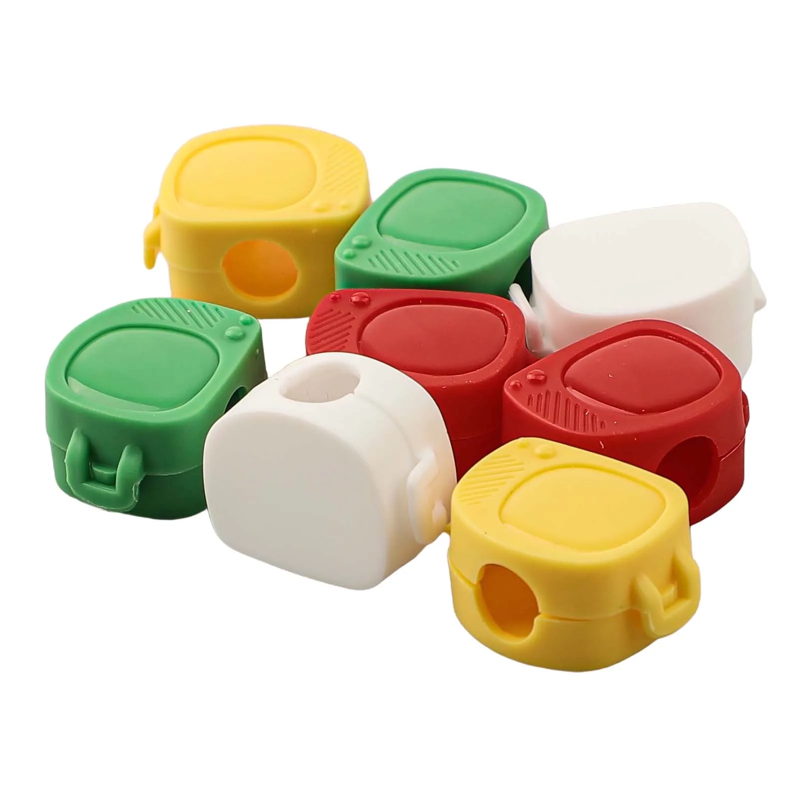 Charging Cable Clips 2.2*1.85*1.3cm Magnetic Cable Clips Efficient Cable Management Eight Piece Set Home Office Organization