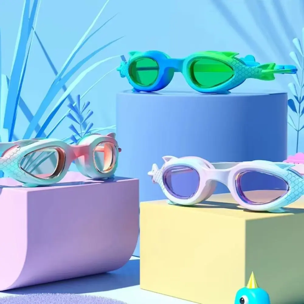 

Waterproof Swimming Goggles High-definition Small Frame Underwater Goggles Kids Size Silicone Training Goggles Pool Training