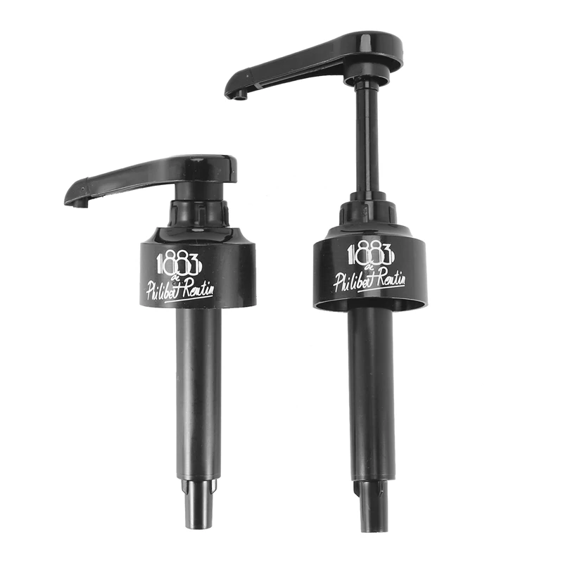 مضخة شراب للقهوة ، موزع سائل أسود لشراب مونين ، منكهات مخاريط الثلج وأكثر من ذلك ، 5 حزمة