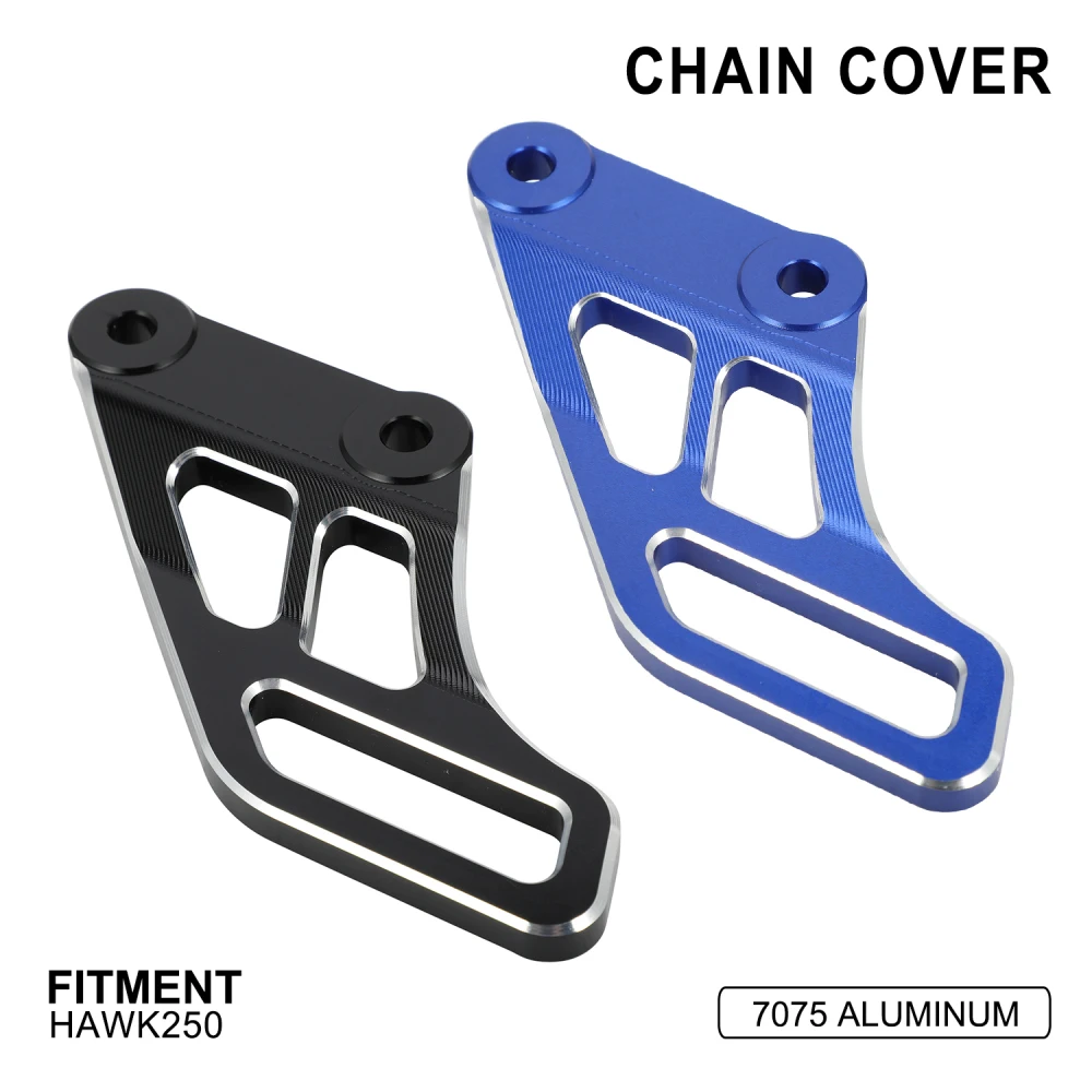 

Motorcycles Accessories Chain Guide Guard Cover Guard Protector Chain Belt Guard Cap Aluminum Alloy For Hawk250 Dirt Pit Bike