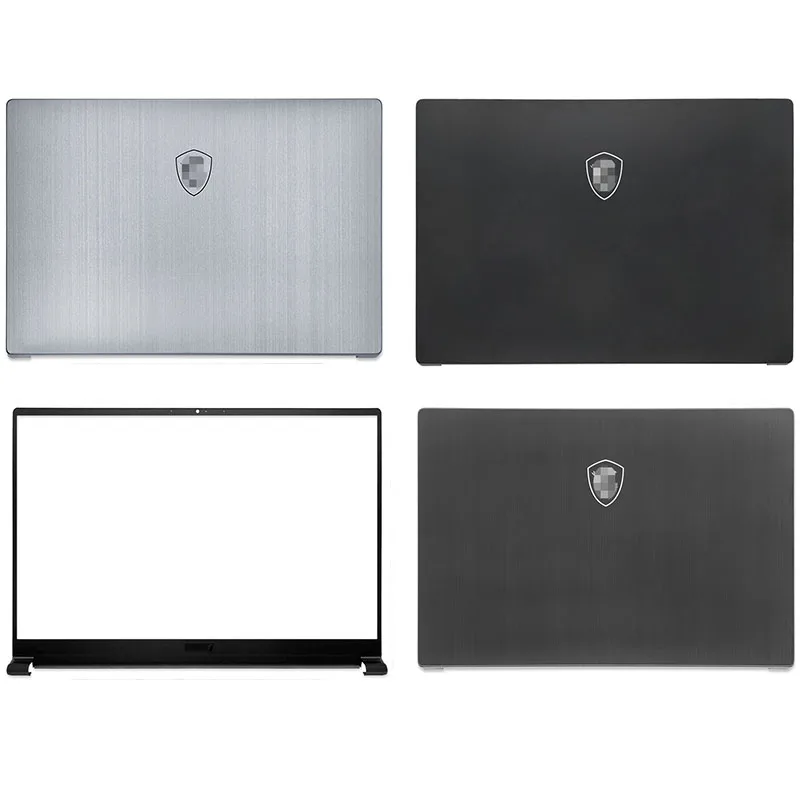 

For MSI Modern 15 MS-1551 1552 155K M15 Series Laptop LCD Back Cover Front Bezel Top Back Cover A B Cover Silver Black