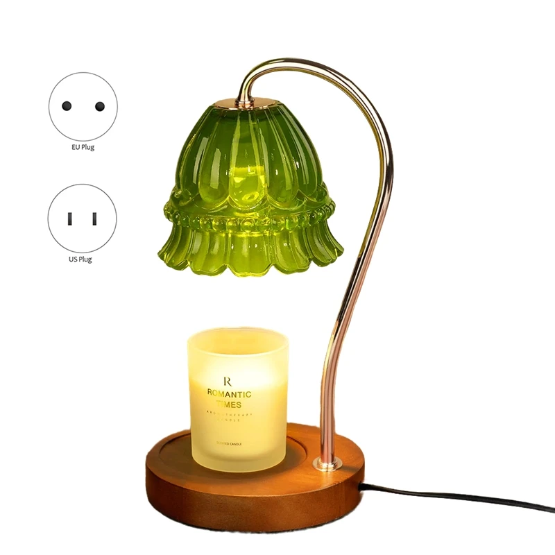 

1 PCS Candle Warmer Lamp With Timer, Electric Candle Warmer Lamp, As Shown Birthday Gift For Women, Mom, Female Friend EU Plug