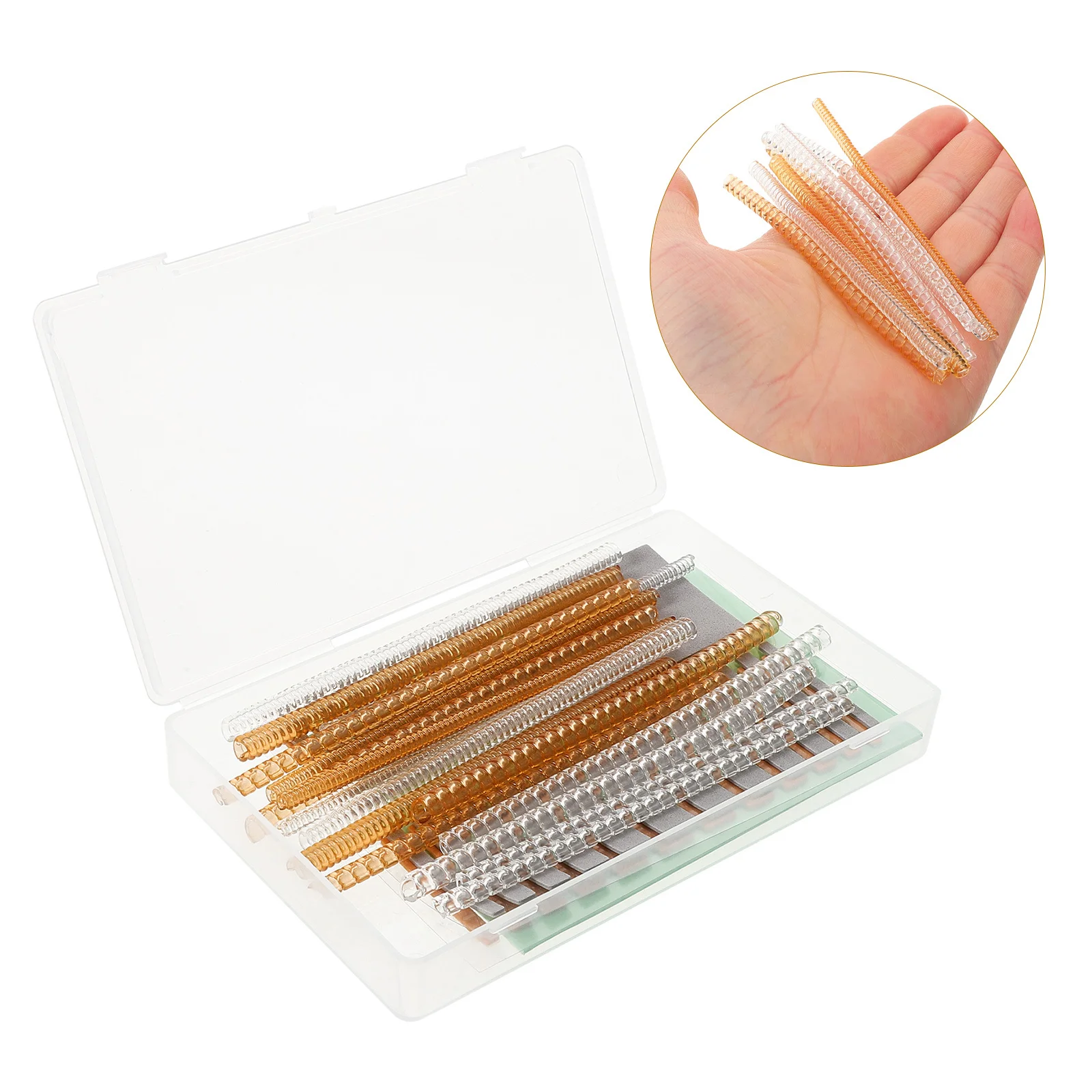 

1Set Ring Size Adjuster Tightener Flexible Comfortable Ring Spacer for Loose Rings Sizer