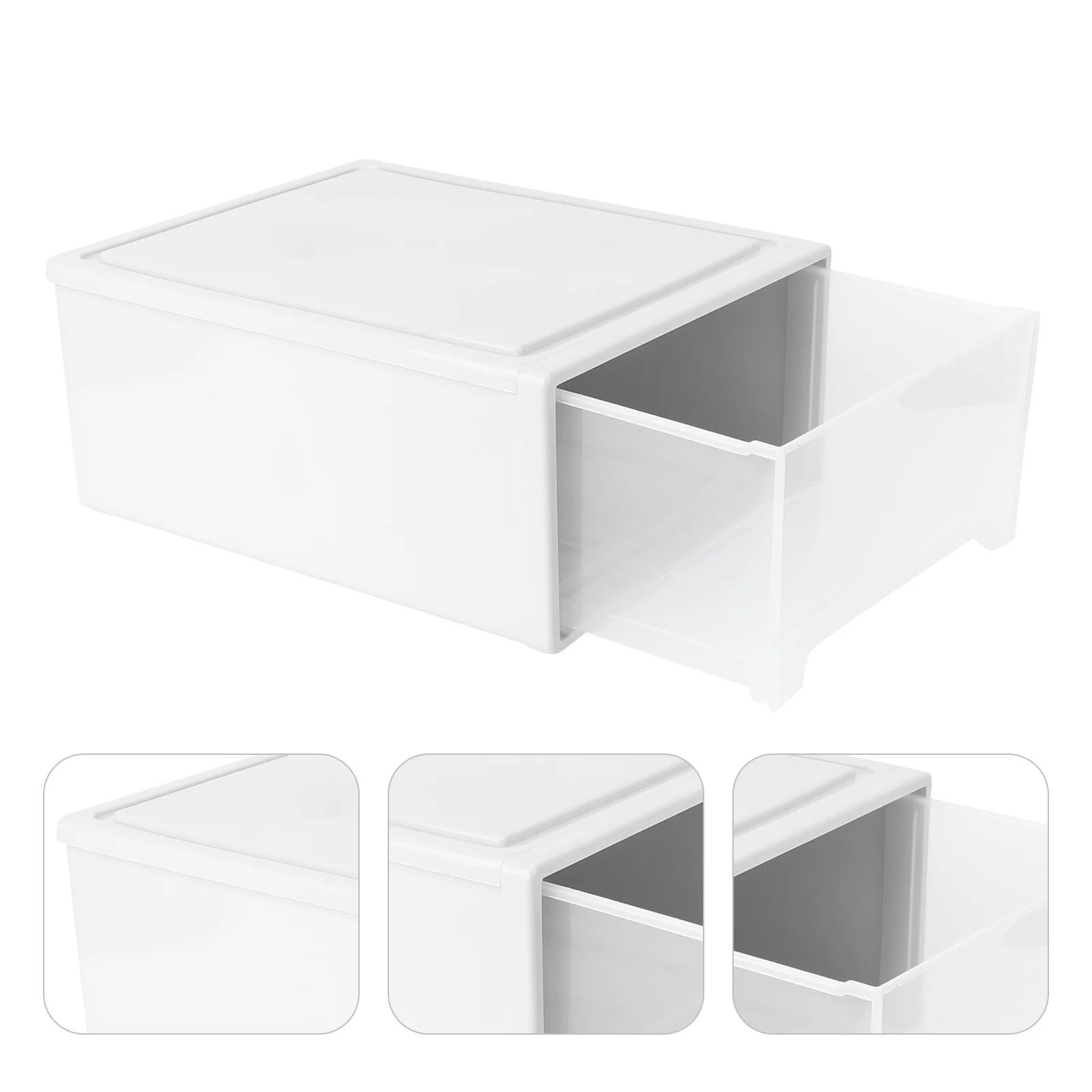 

1Pcs Home Storage Box Large Capacity Clothes Containing Case Plastic Organizer Sundries Storage Sundries Container