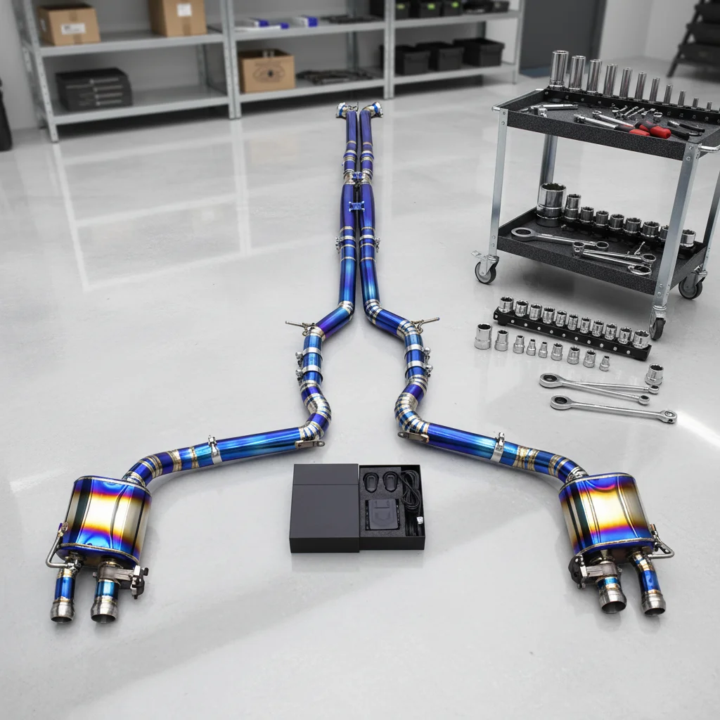 

Custom Titanium Pipes Catback Muffler For Bentley Continental GT V12 6.0T 2018-2024 Supersport Car Valvetronic Exhaust System