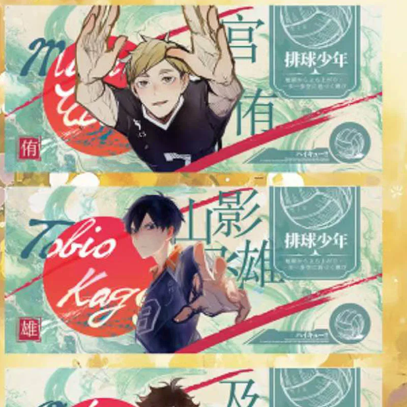 Remai Wenchuang Wholesale Haikyuu Collection Cards Booster Box "Summer Flowers" Series Acrylic Stamp Kids Playing