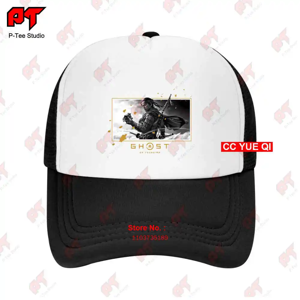 Honor The Ghost Of Tsushima Ps4 Japanese Samurai Adults Baseball Caps Truck Cap BIND