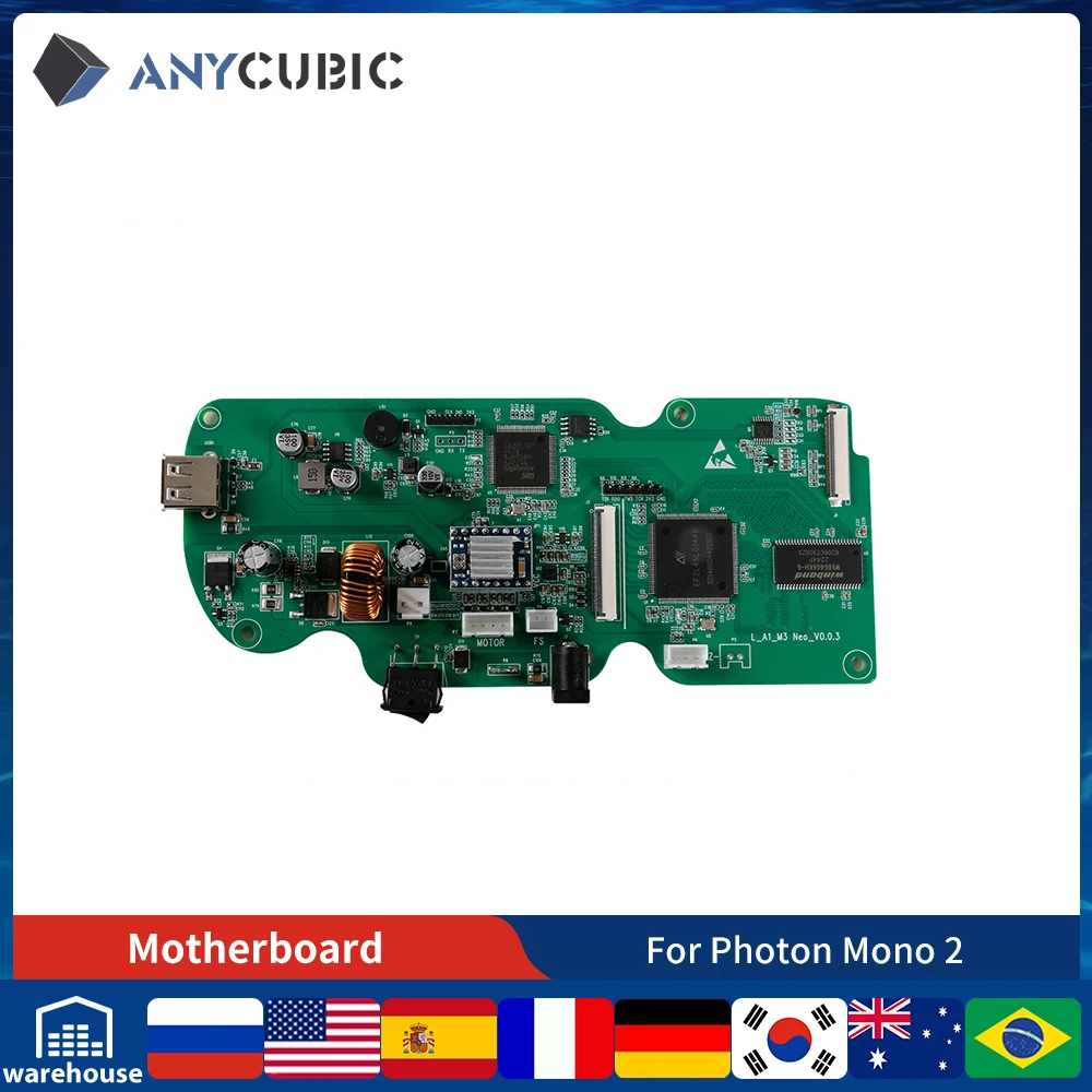 ANYCUBIC 3d Printers Parts Motherboard For Photon Mono 2  LCD 3D Printer Accessories TriGorilla Mainboard