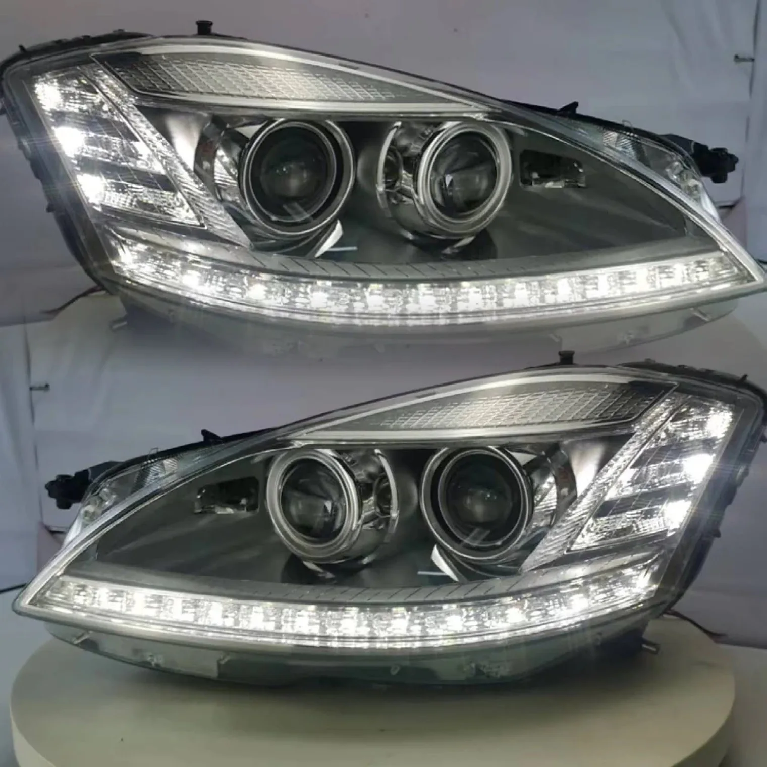 Car Styling Headlights for W221 LED Headlight 2006-2009 S300 S350 S400 Head Lamp DRL Signal Projector Lens Automotive Accessorie