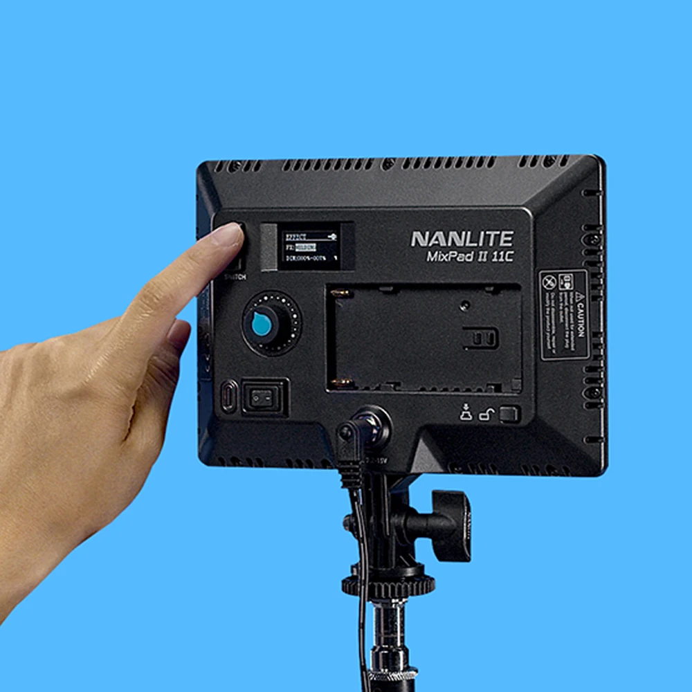 Nanguang MixPad II 11C RGB LED 패널 조명 2700K-6500K 사진 조명 램프 13W 비디오 스튜디오 촬영 라이트 패널