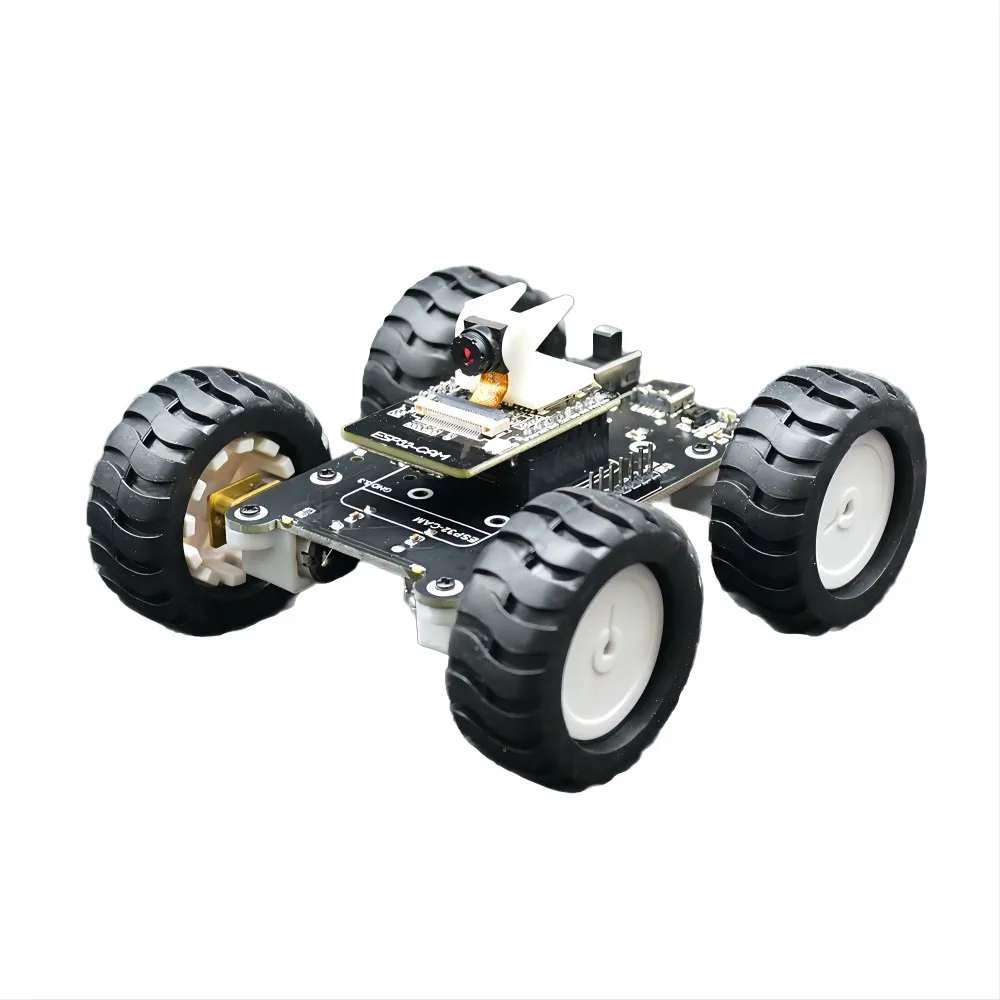 Esp32 WIFI Video Remote Control Tank Model Robot Car For Arduino ESP32 Robot Kit with Camera Programmmable Robot Web/App RC Tank