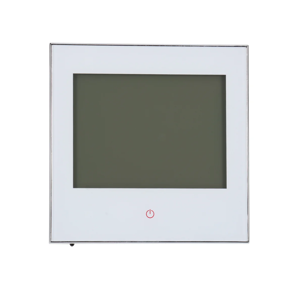

1pc Smart Digital Programmable Thermostat 3A Touch Screen Temperature Controller For Floor Heating System White